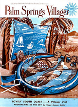 Palm Springs Life Cover Print - 1953 July August