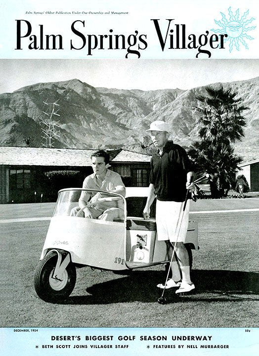 Palm Springs Life Cover Print - 1954 December - Destination PSP