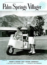 Palm Springs Life Cover Print - 1954 December