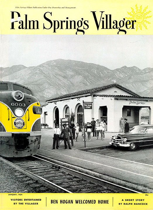 Palm Springs Life Cover Print - 1954 January - Destination PSP