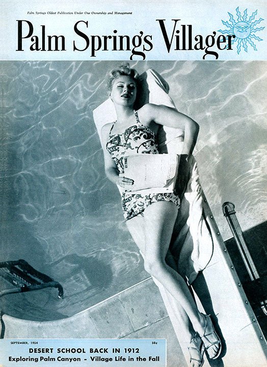 Palm Springs Life Cover Print - 1954 September - Destination PSP