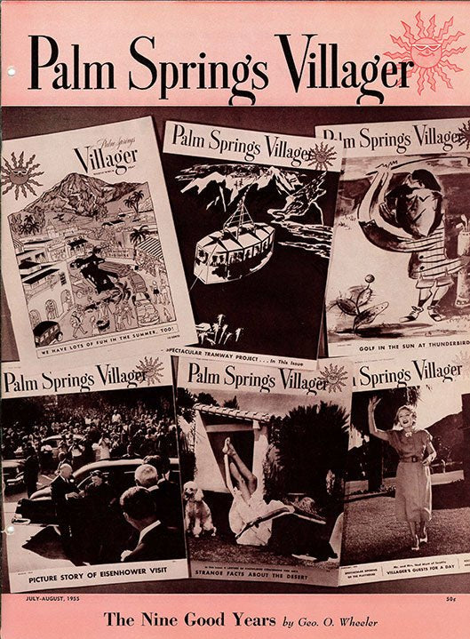 Palm Springs Life Cover Print - 1955 July August - Destination PSP