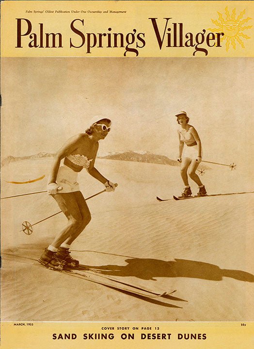Palm Springs Life Cover Print - 1955 March - Destination PSP