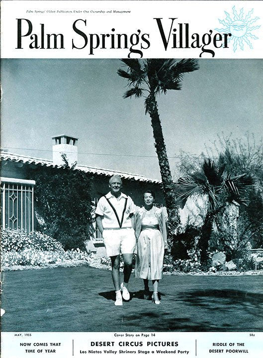 Palm Springs Life Cover Print - 1955 May - Destination PSP
