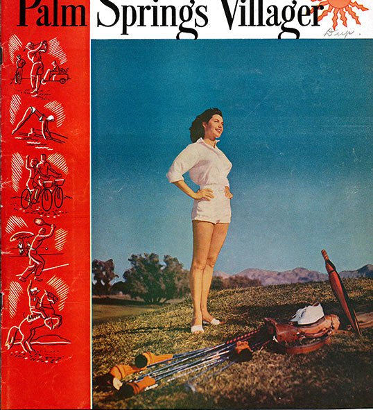Palm Springs Life Cover Print - 1955 October - Destination PSP