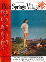 Palm Springs Life Cover Print - 1955 October