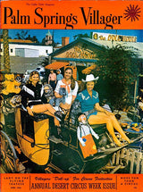 Palm Springs Life Cover Print - 1956 April