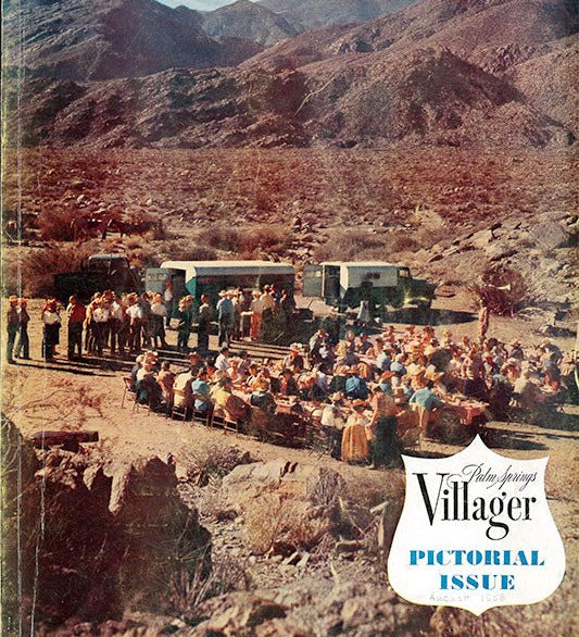 Palm Springs Life Cover Print - 1956 August - Destination PSP