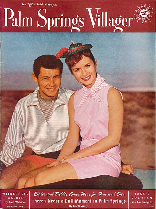 Palm Springs Life Cover Print - 1956 February - Destination PSP