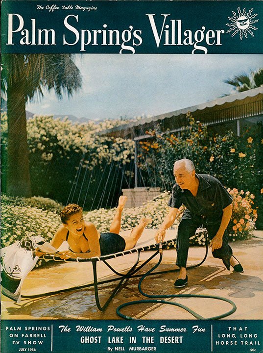 Palm Springs Life Cover Print - 1956 July - Destination PSP