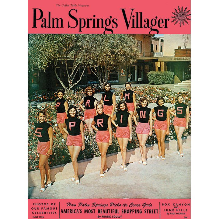 Palm Springs Life Cover Print - 1956 June - Destination PSP