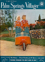 Palm Springs Life Cover Print - 1956 May