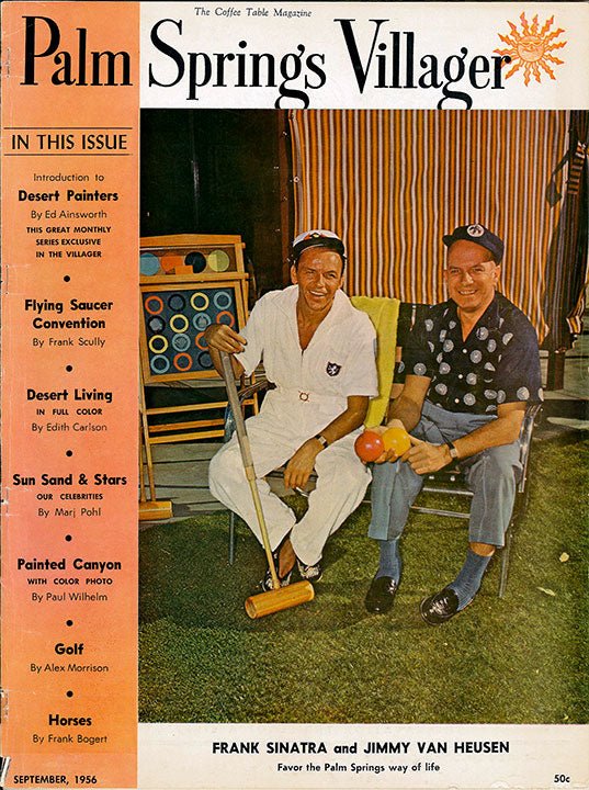 Palm Springs Life Cover Print - 1956 September - Destination PSP