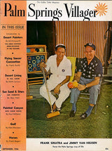 Palm Springs Life Cover Print - 1956 September
