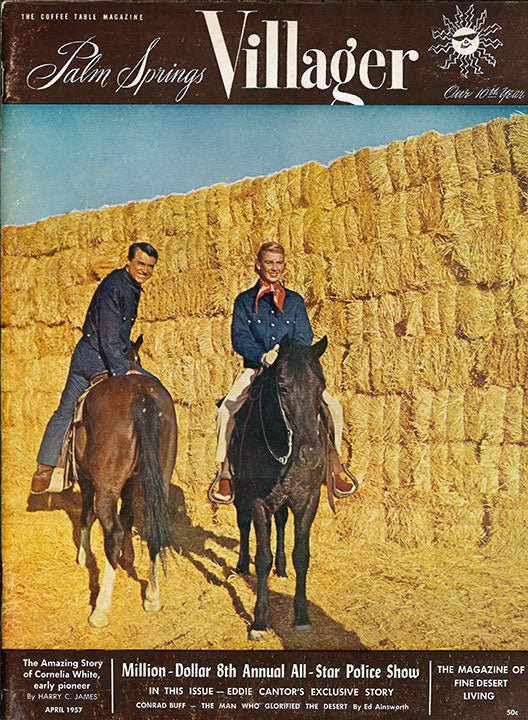 Palm Springs Life Cover Print - 1957 April - Destination PSP