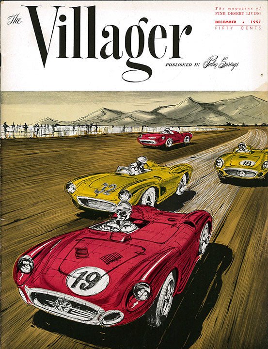 Palm Springs Life Cover Print - 1957 December - Destination PSP