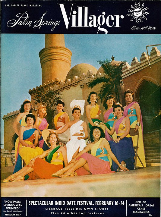 Palm Springs Life Cover Print - 1957 February - Destination PSP