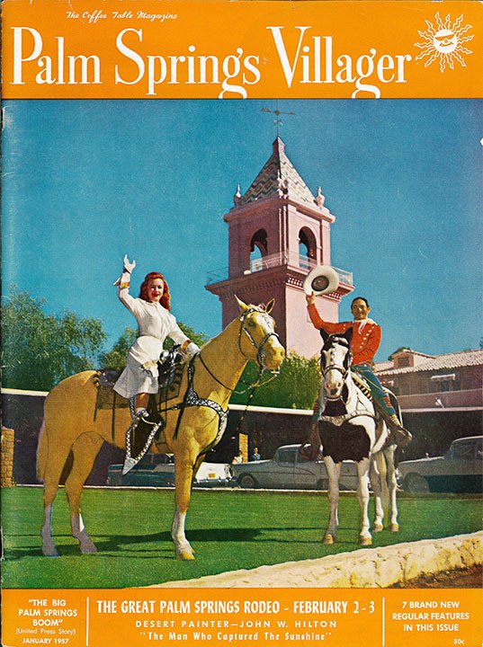 Palm Springs Life Cover Print - 1957 January - Destination PSP