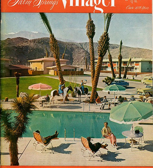 Palm Springs Life Cover Print - 1957 March - Destination PSP