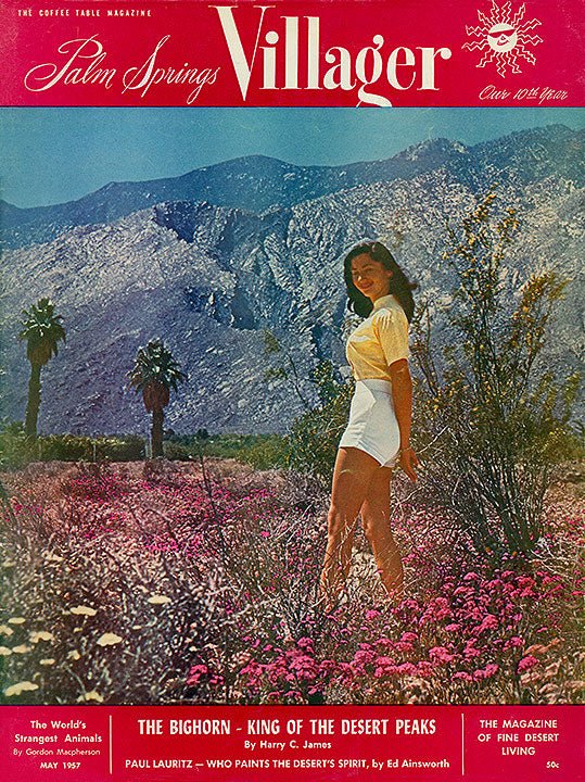 Palm Springs Life Cover Print - 1957 May - Destination PSP