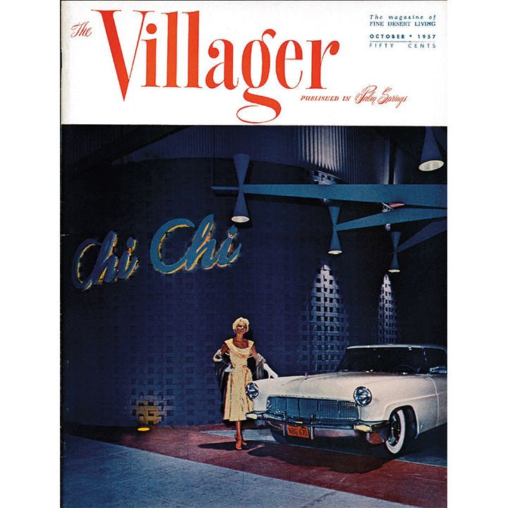 Palm Springs Life Cover Print - 1957 October - Destination PSP
