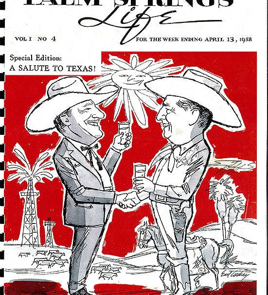 Palm Springs Life Cover Print - 1958 April 13 - Destination PSP