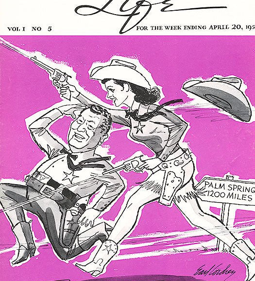 Palm Springs Life Cover Print - 1958 April 20 - Destination PSP