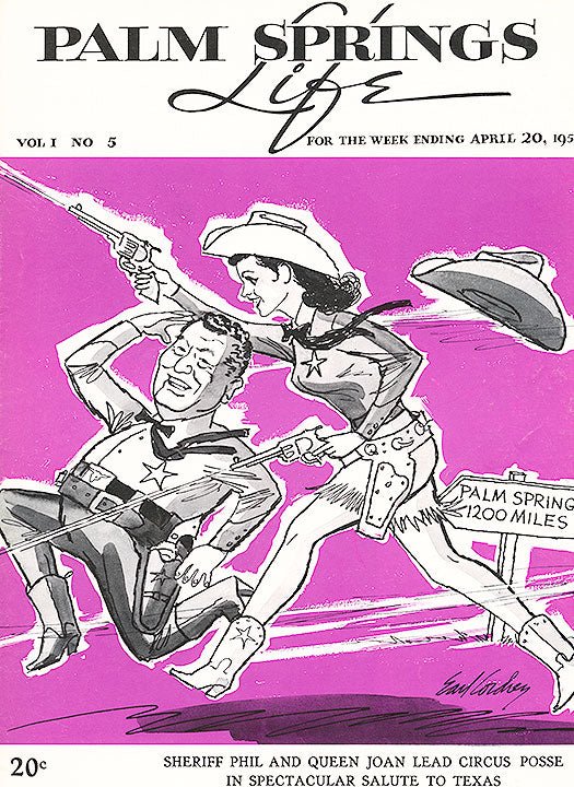 Palm Springs Life Cover Print - 1958 April 20 - Destination PSP