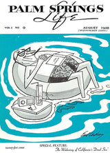 Palm Springs Life Cover Print - 1958 August