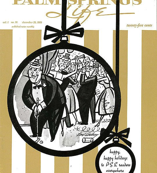 Palm Springs Life Cover Print - 1958 December 29 - Destination PSP
