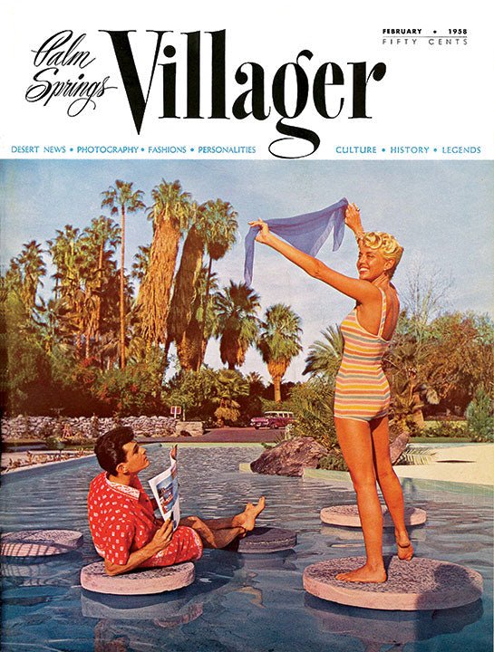 Palm Springs Life Cover Print - 1958 February - Destination PSP