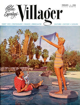 Palm Springs Life Cover Print - 1958 February