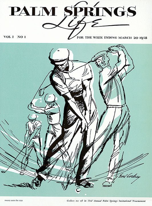 Palm Springs Life Cover Print - 1958 March 20 - Destination PSP