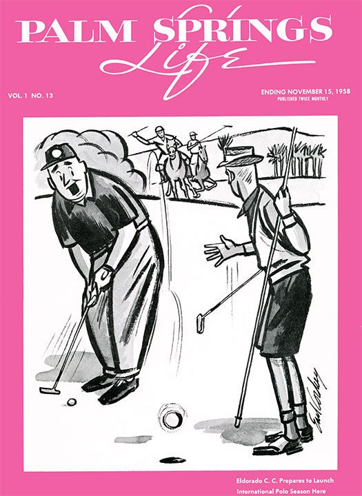 Palm Springs Life Cover Print - 1958 November 15 - Destination PSP