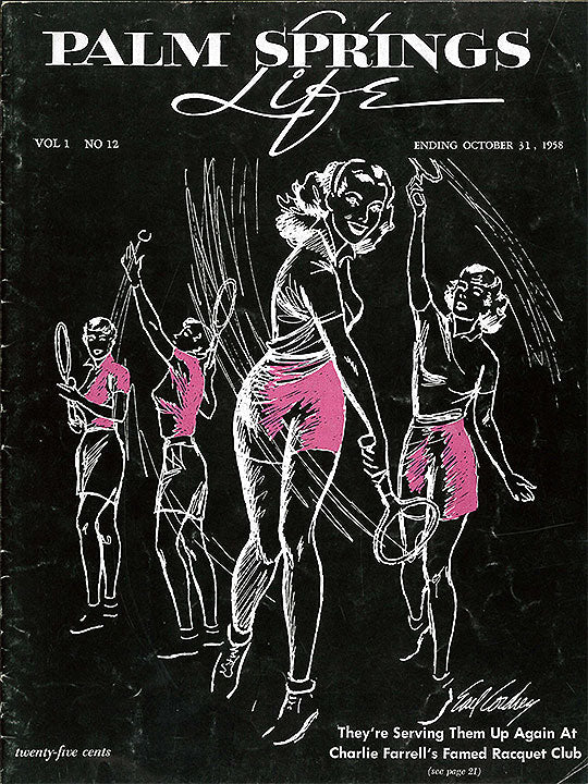 Palm Springs Life Cover Print - 1958 October 31 - Destination PSP