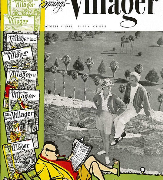 Palm Springs Life Cover Print - 1958 October - Destination PSP