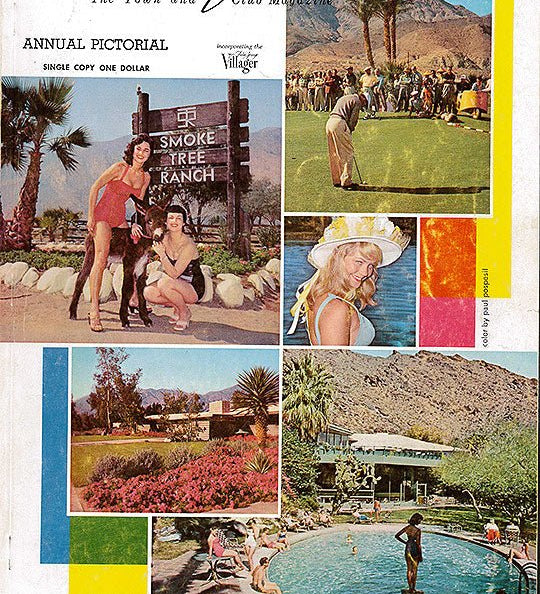 Palm Springs Life Cover Print - 1959 Annual Pictorial - Destination PSP