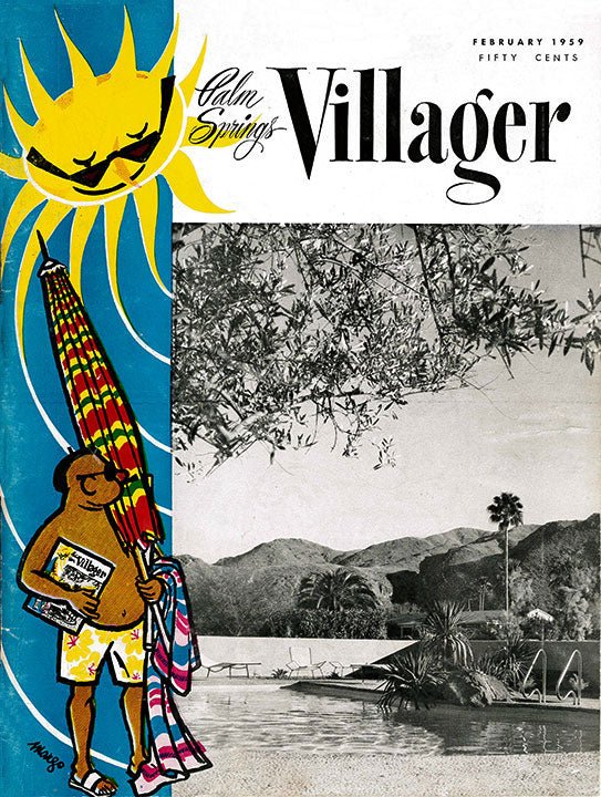 Palm Springs Life Cover Print - 1959 February - Destination PSP