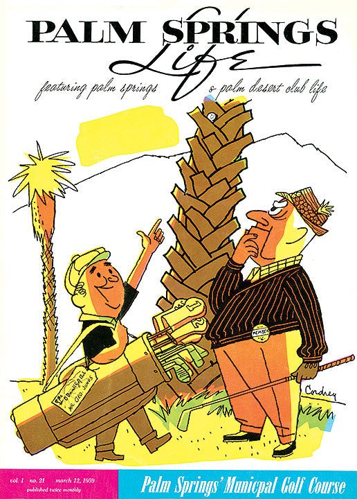 Palm Springs Life Cover Print - 1959 March 12 - Destination PSP