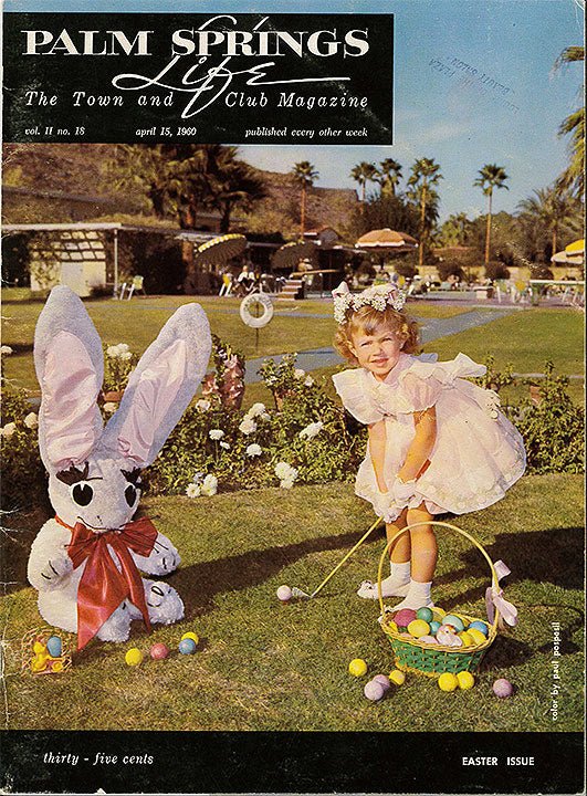 Palm Springs Life Cover Print - 1960 April 15 - Destination PSP