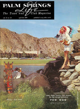Palm Springs Life Cover Print - 1960 April 29