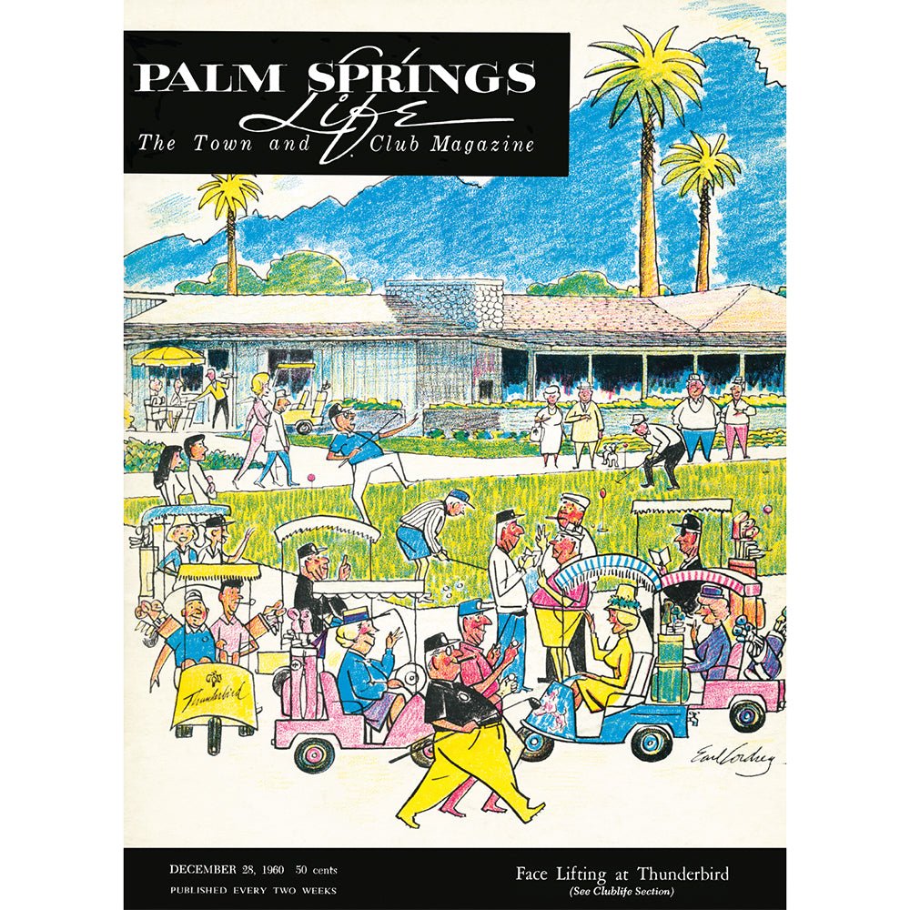 Palm Springs Life Cover Print - 1960 December 28 - Destination PSP