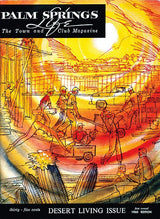 Palm Springs Life Cover Print - 1960 Desert living