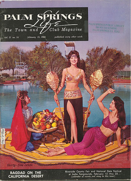 Palm Springs Life Cover Print - 1960 February 15 - Destination PSP