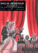 Palm Springs Life Cover Print - 1960 January 11