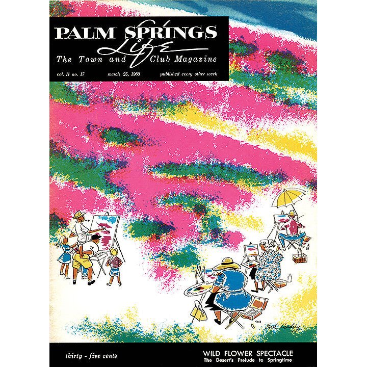 Palm Springs Life Cover Print - 1960 March 25 - Destination PSP
