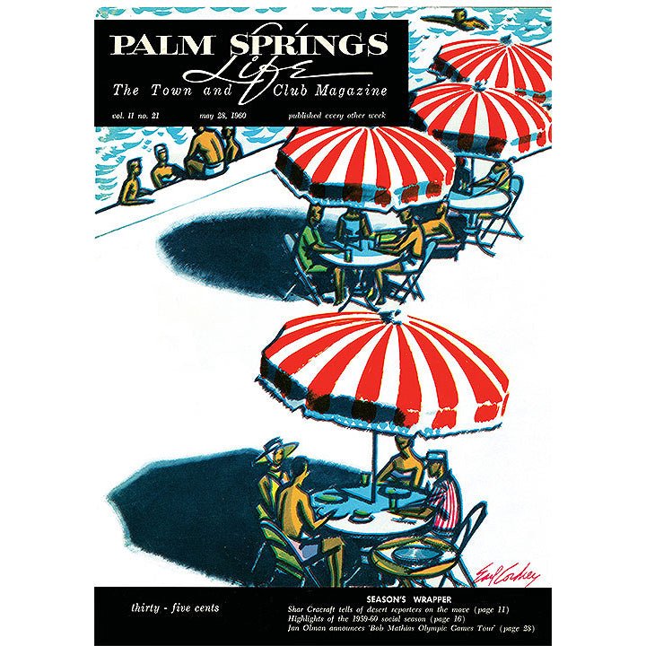 Palm Springs Life Cover Print - 1960 May 28 - Destination PSP