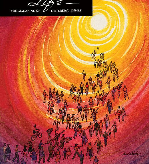 Palm Springs Life Cover Print - 1961 Desert living - Destination PSP