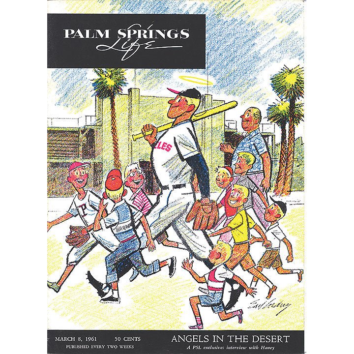 Palm Springs Life Cover Print - 1961 March 8 - Destination PSP