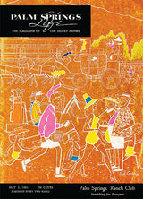 Palm Springs Life Cover Print - 1961 May 3